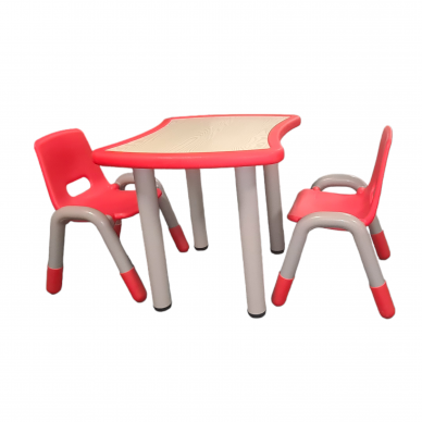 Vaikiška kėdė, Raudona 7