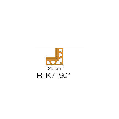Vidinis kampas BARA-RTK/I 90° profiliuočiui BARA-RTK